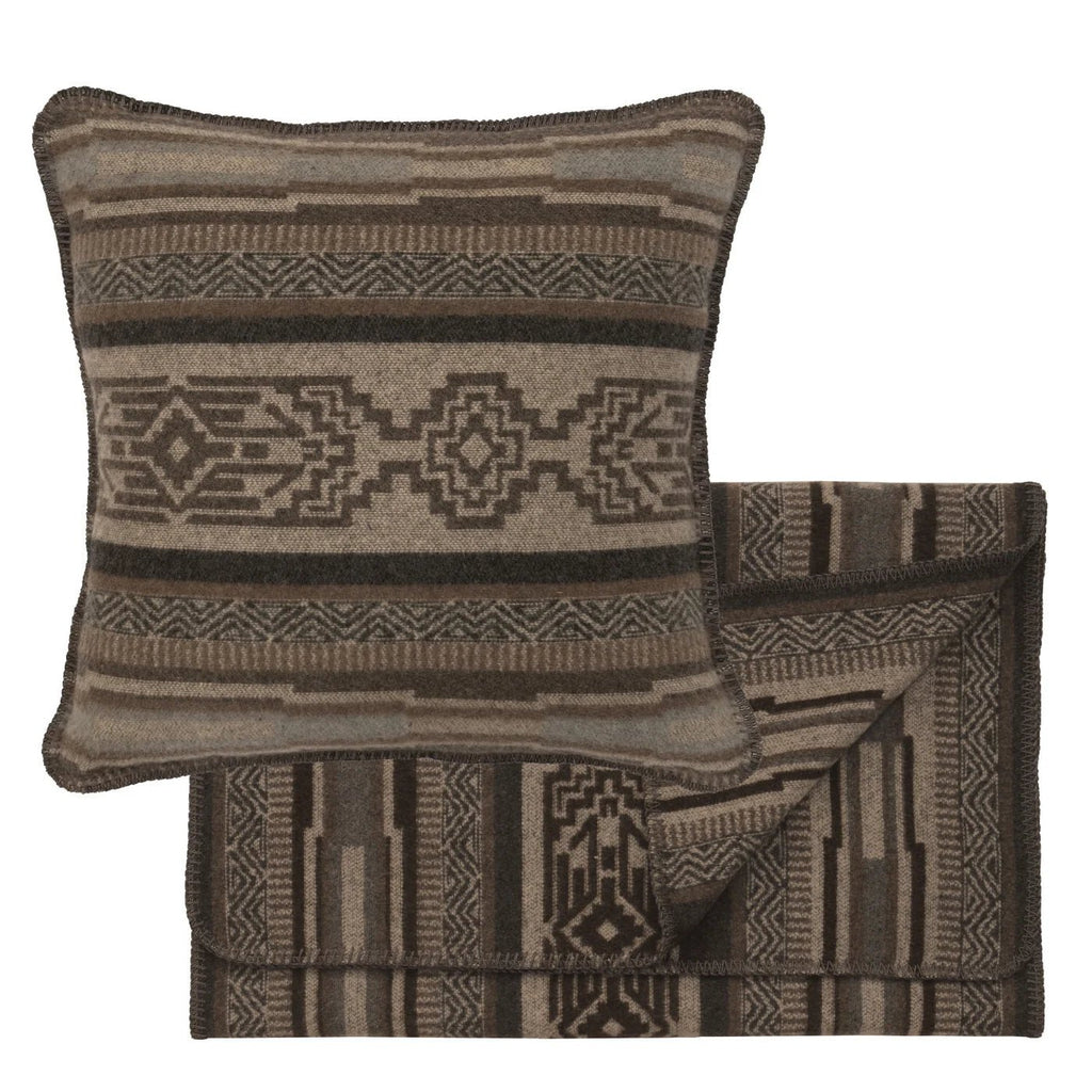 Lodge Lux Bed Scarf and Pillow Set - Your Western Decor