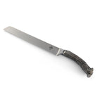 Knife with a staghorn handle on a white background - Your Western Decor