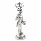 hand crafted gentleman's elk luxury pewter candle holder - Your Western Decor