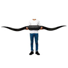 Loner Black Mount Longhorns - Your Western Decor