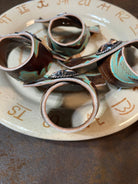 Lonestar Laredo Leather Napkin Rings 4-pc - Handmade in Oregon USA - Your Western Decor