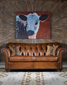 Longhorn calf wall art - Your Western Decor