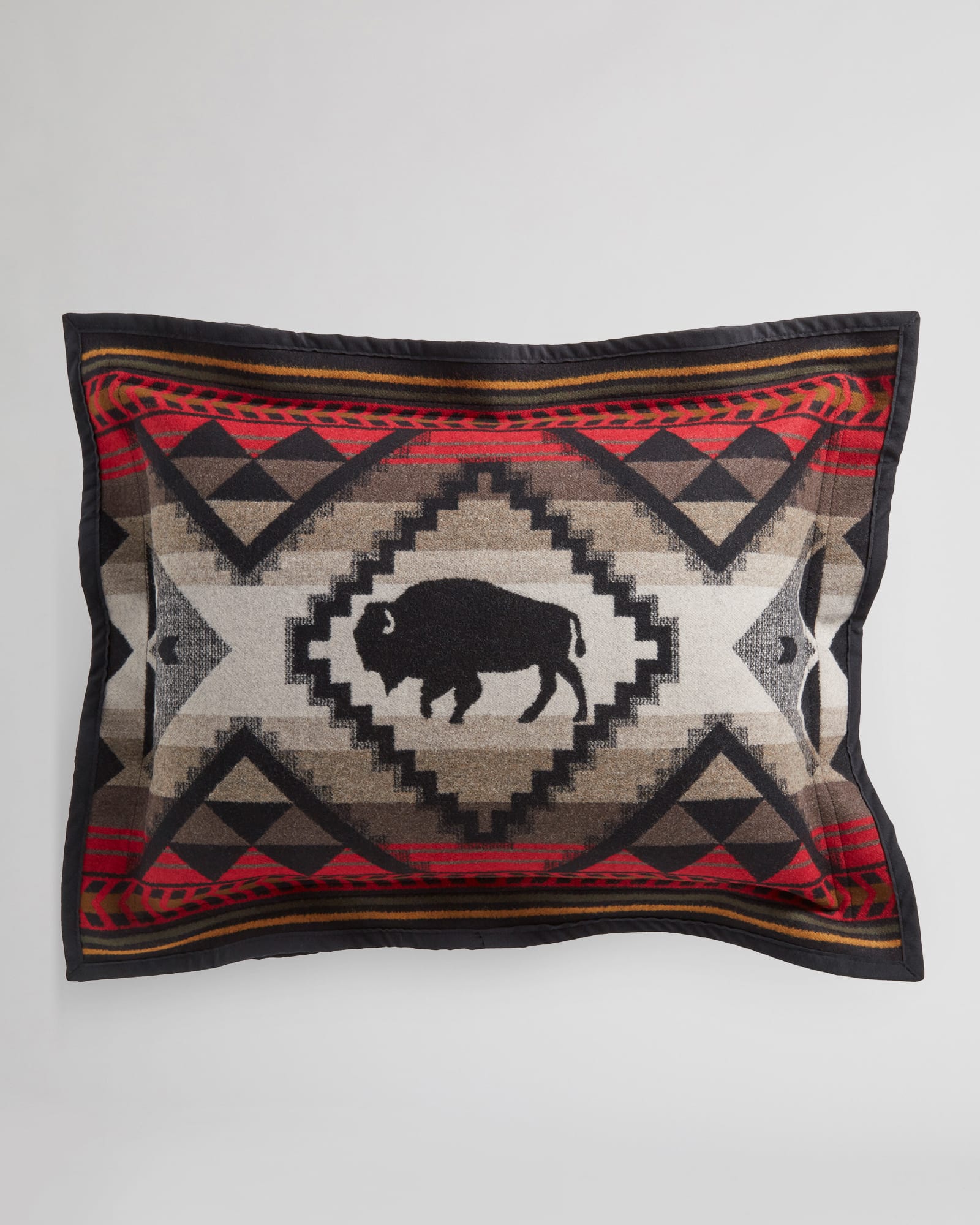 Pendleton reversible lost trail pillow sham with buffalo - Your Western Decor