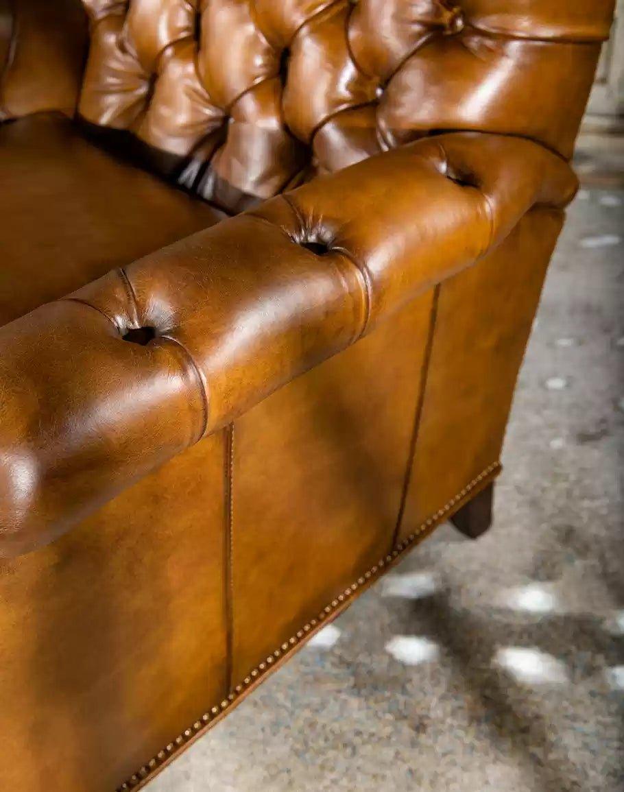 Luxury Tufted Ranch Recliner made in the USA - Your Western Decor