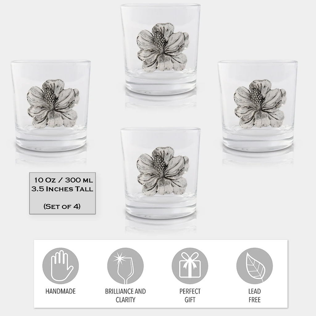 Magnolia Whiskey Glasses Detail - Your Western Decor