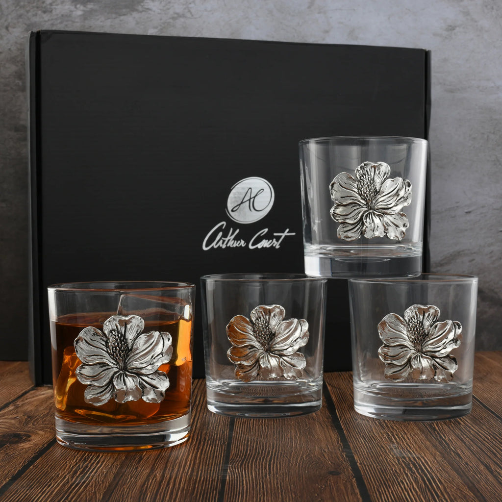 Magnolia Whiskey Glass Set - Your Western Decor