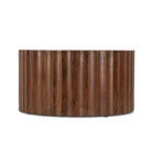 Mango wood coffee table outside detail - Your Western Decor