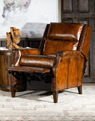 Marlon Western Leather Recliner American Made - Your Western Decor