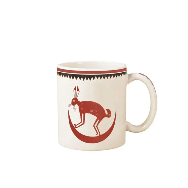 Mimbreno Rabbit Crescent Moon Mug - Your Western Decor