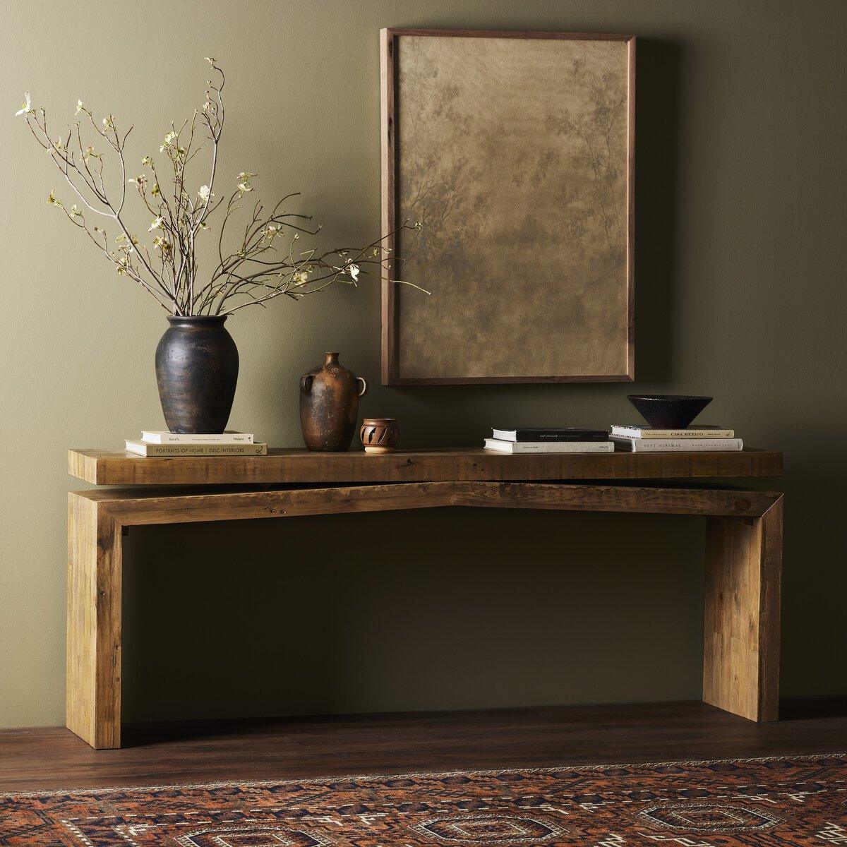 Mattis Reclaimed Wood Console Table - You Western Decor