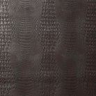 Faux dark brown croc leather - Your Western Decor