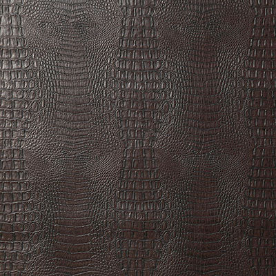 Faux dark brown croc leather - Your Western Decor