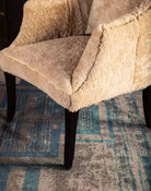 American made McCoy Shearling Accent Chair - Your Western Decor