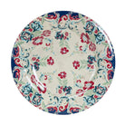 Melamine dinner plate with western floral patterns 