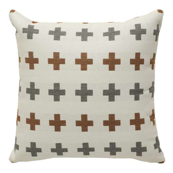 Meridian cross fabric pillow made in the USA - Your Western Decor