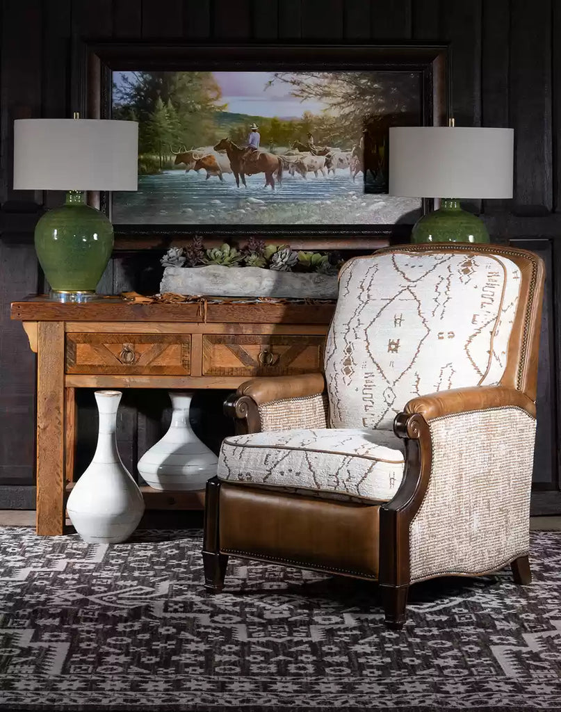 American made Mesa Southwest Recliner - Your Western Decor