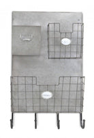 Metal & Mesh Wall Organizer - Your Western Decor