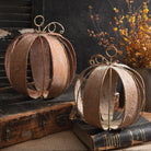 Rustic Metal Pumpkin Centerpieces - Your Western Decor