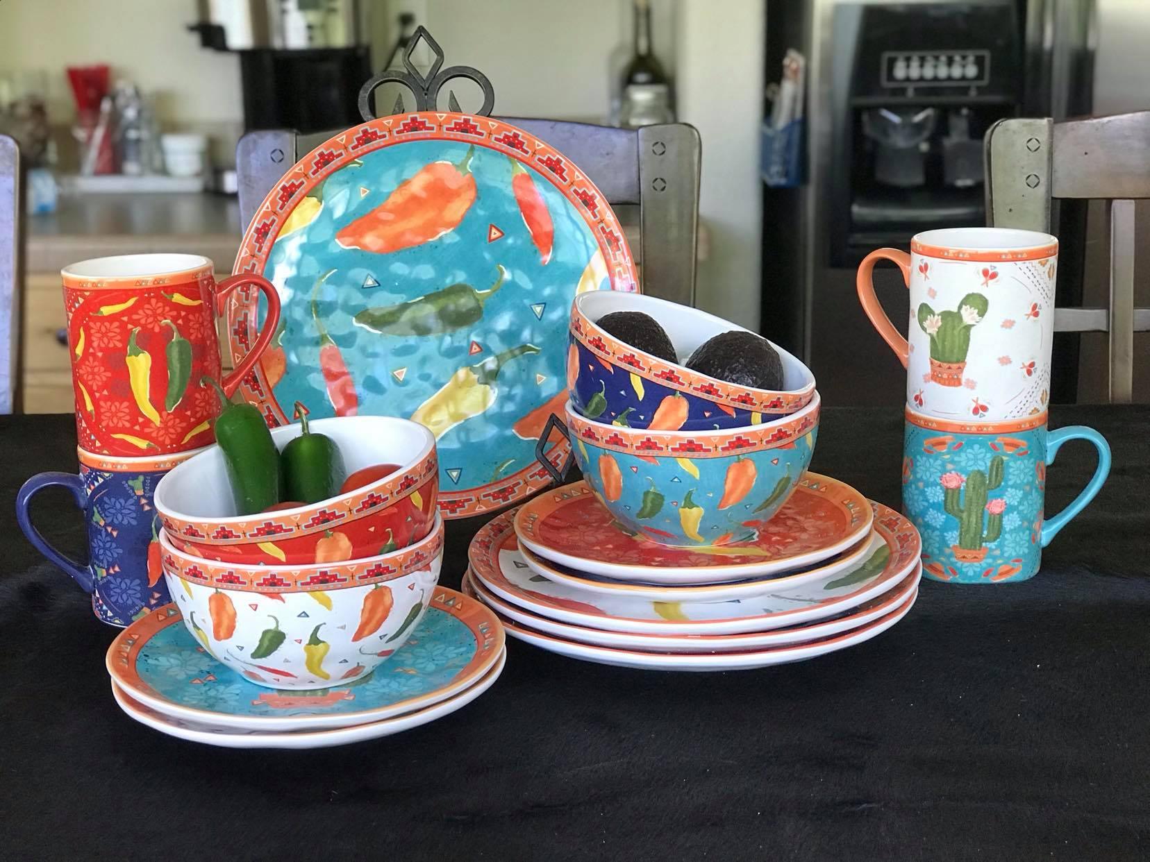 Mexican Fiesta Dinnerware - Your Western Decor & Design