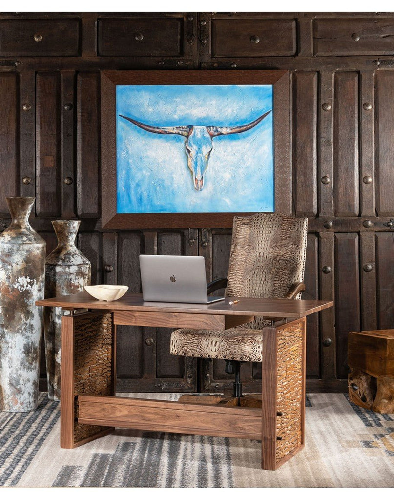 Rustic modern home office furniture and decor - Your Western Decor