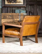 American made Monarca Leather Accent Chair - Your Western Decor