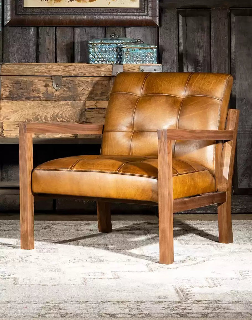 Monarca Leather Accent Chair