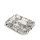 Hunting Dog Catch All Tray - Pewter - Dog hunting in pursuit of his quarry - detailed - Your Western Decor