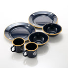 Navy Cross Enamelware Pendleton Dinnerware - Pendleton Brand Dishes - Your Western Decor