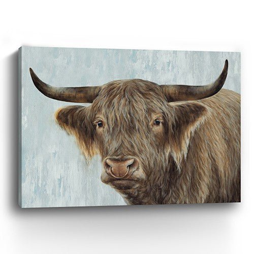 No Bull Canvas Wall Art - Your Western Decor