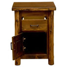 North Woods Rustic Nightstand - Fine American Made Cedar Furniture - Your Western Decor