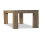 9' rectangle Rustic Oak Dining Table - Your Western Decor