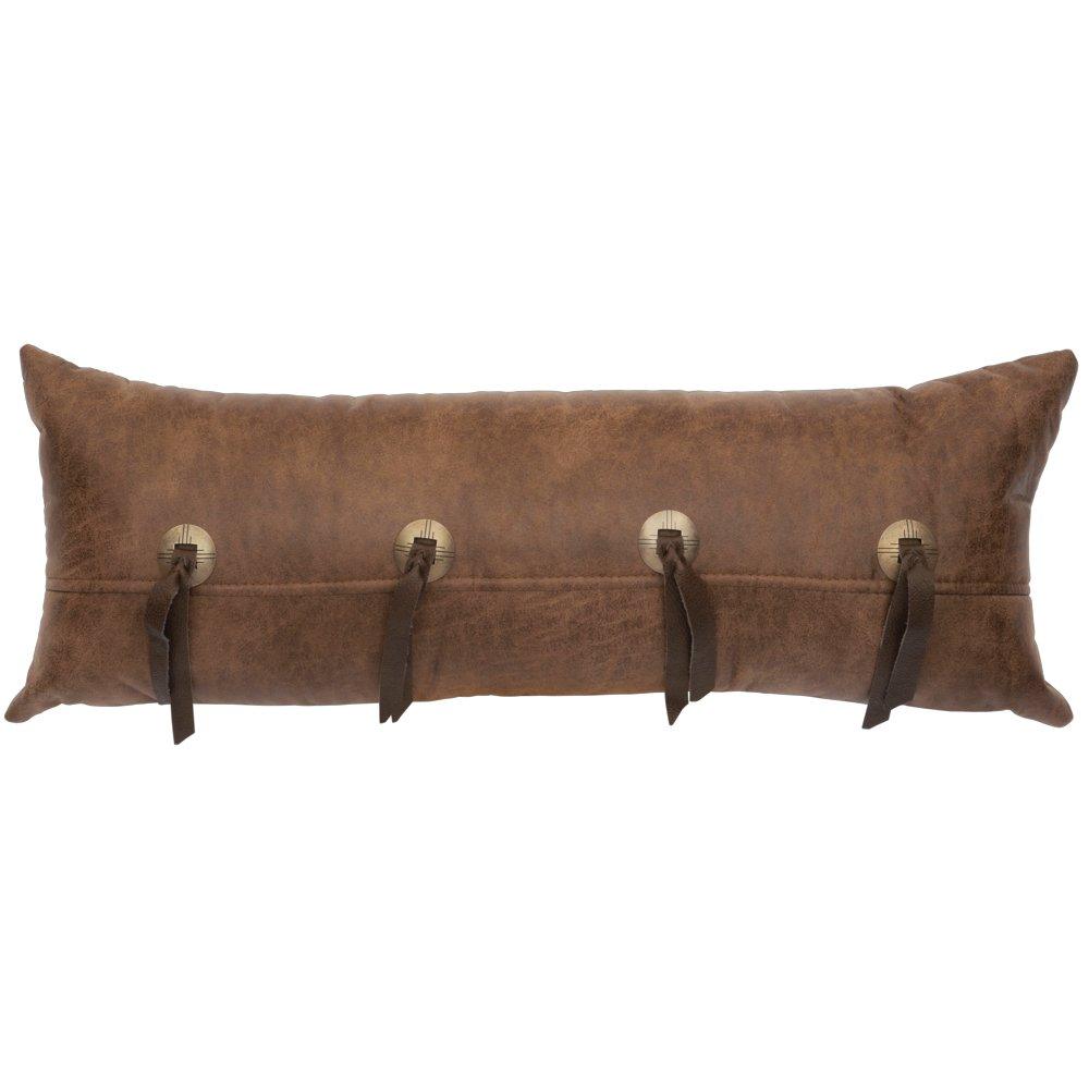 Oblong Western Accent Pillow w/ Conchos made in the USA - Your Western Decor