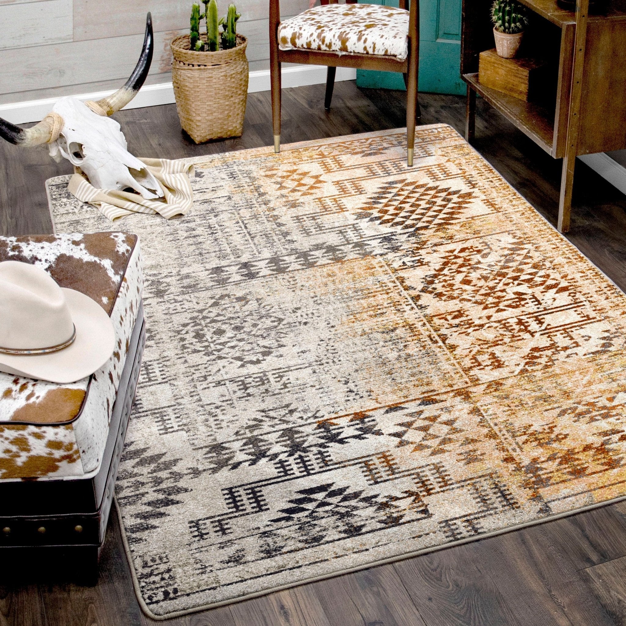 Ombre Fletch Rug Collection made in the USA - Your Western Decor