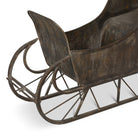 Rustic metal Santa Sleigh Christmas Decor - Your Western Decor