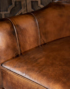 Oregon Trail Western Accent Chair in Leather and Cowhide American Made - Your Western Decor