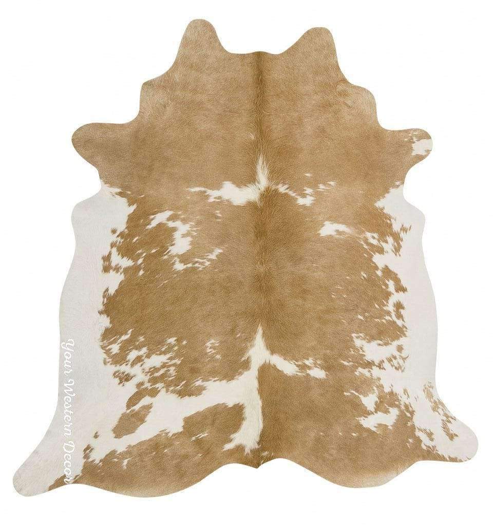 Palomino White Cowhide Rug - Your Western Decor