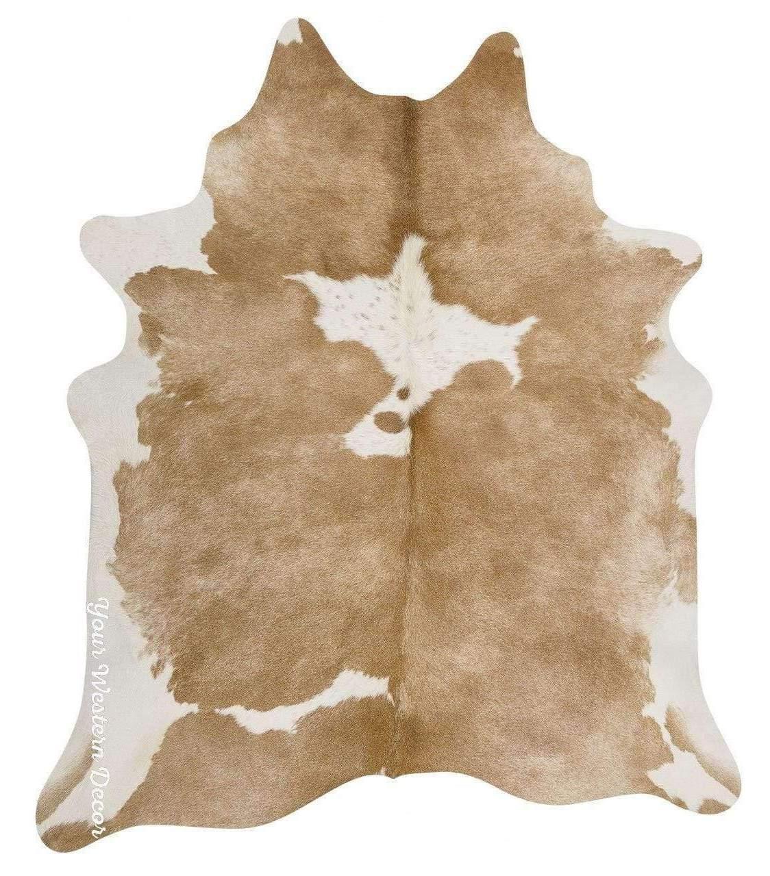 Palomino beige cowhide rug - Your Western Decor