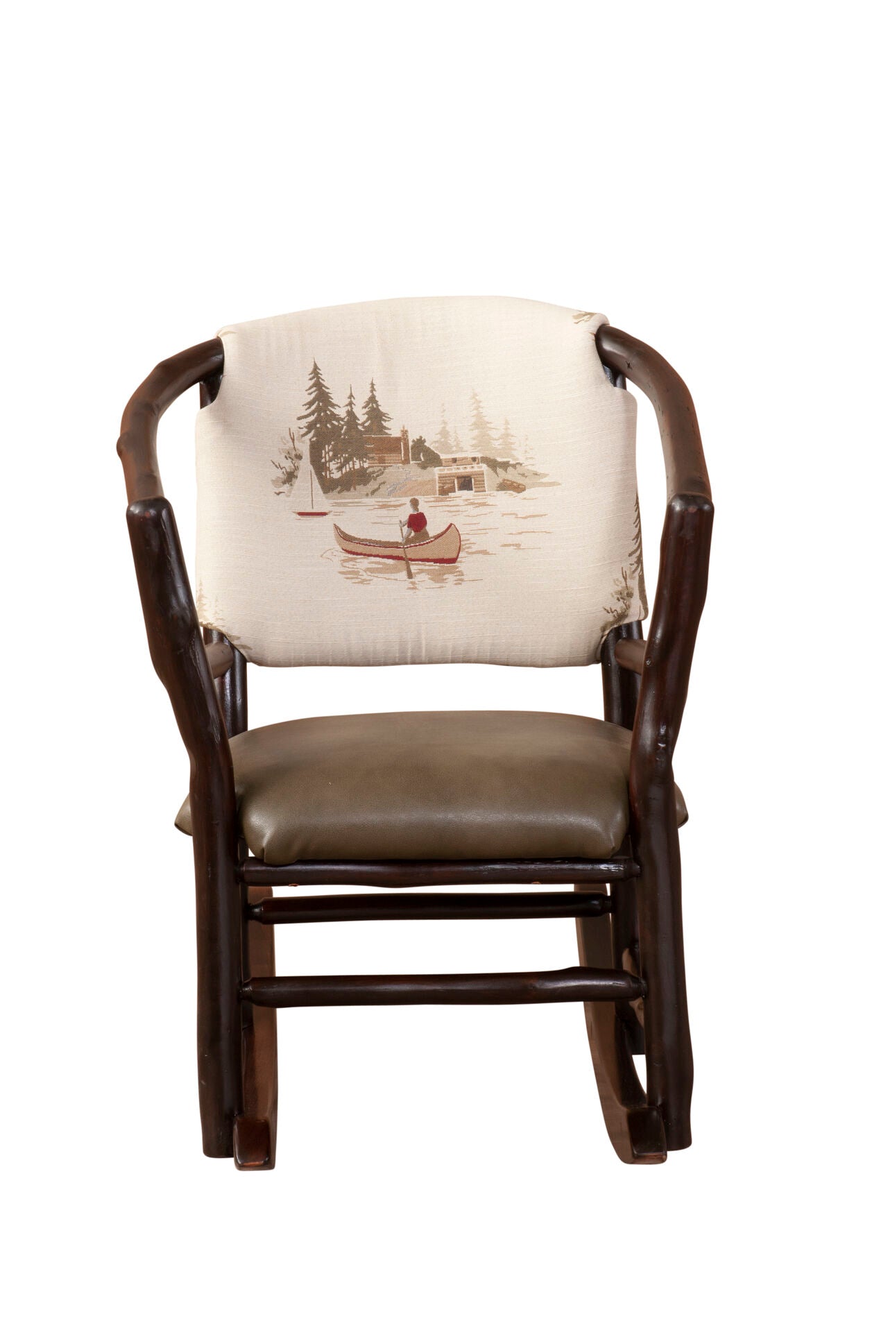 Peace Lake Upholstery Fabric on Chair - Your Western Decor