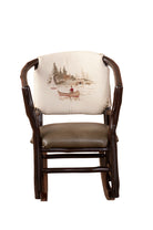 Peace Lake Upholstery Fabric on Chair - Your Western Decor