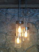 Pebble Creek Cylinder Pendant Light