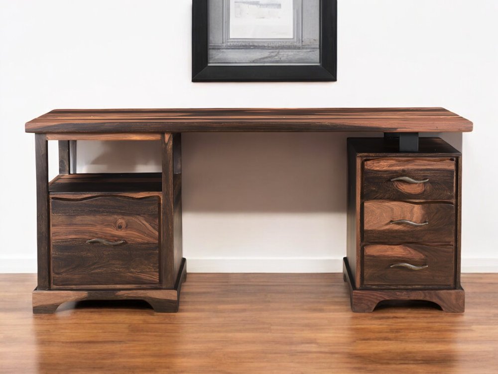 Pecos wood executive desk 