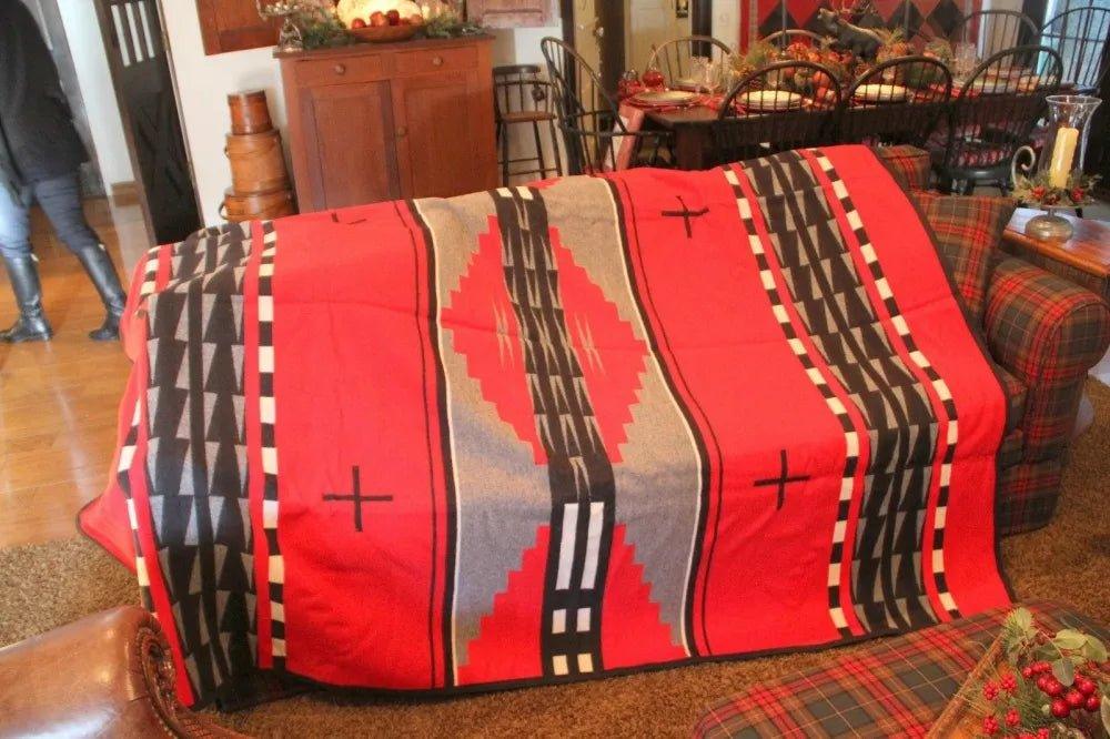 American made Pendleton Reversible Earth Blanket - Your Western Decor