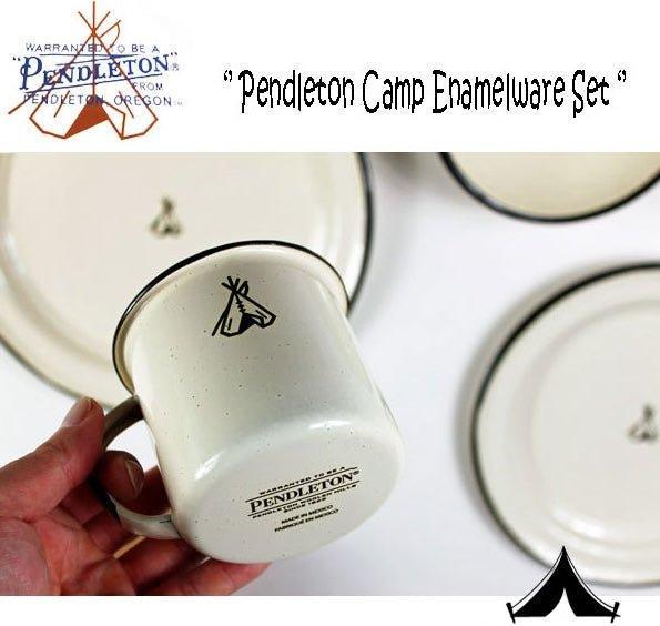 Tepee Camp Pendleton Enamelware Dishes | Your Western Decor