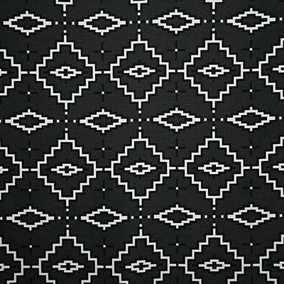 Pendleton Kiva Steps Classic Black Fabric made by Sunbrella - Your Western Decor