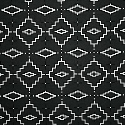Pendleton Kiva Steps Classic Black Fabric made by Sunbrella - Your Western Decor
