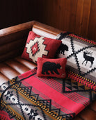 Pendleton lost trail blanket with throw pillows - Your Western Decor