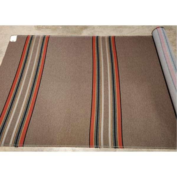 Pendleton's Yakima Park Umber Stripe Fabric - Your Western Decor