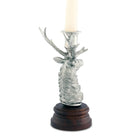 Decorative candle holder with elk head design - Your Western Decor