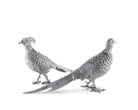 Pewter Pheasant Statuettes - Pewter - Hand finished detail - Your Western Decor