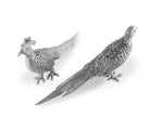 Pewter Pheasant Statuettes - Pewter - Hand finished detail - Your Western Decor